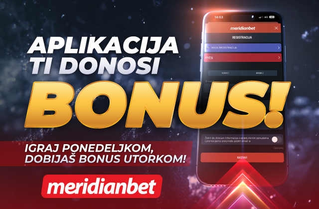 Ne brini za status tiketa – kladi se preko Meridian aplikacije!