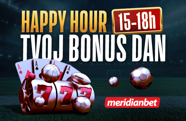 ČETVRTAK JE TVOJ SREĆAN DAN: Deponuj, iskoristi HAPPY HOUR period i osvoji 50% više!